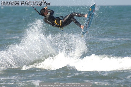 2005-05-07 Rimini - Bunker - Kitesurf 17